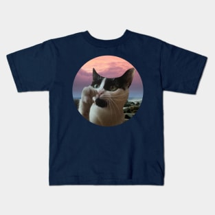 Funny Cat Kids T-Shirt